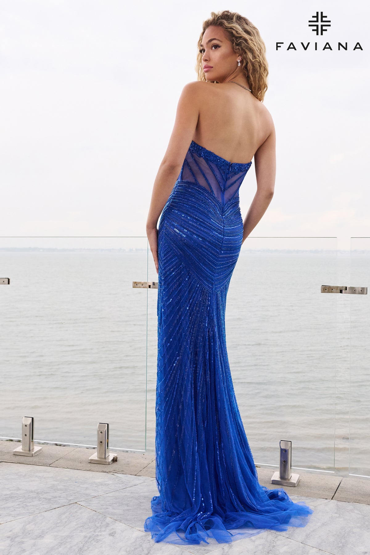 Faviana 11618 Royal Back 1