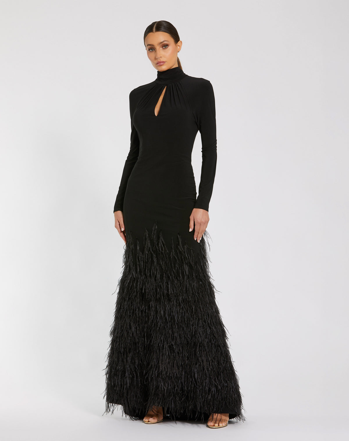 Mac Duggal 11839 Black front