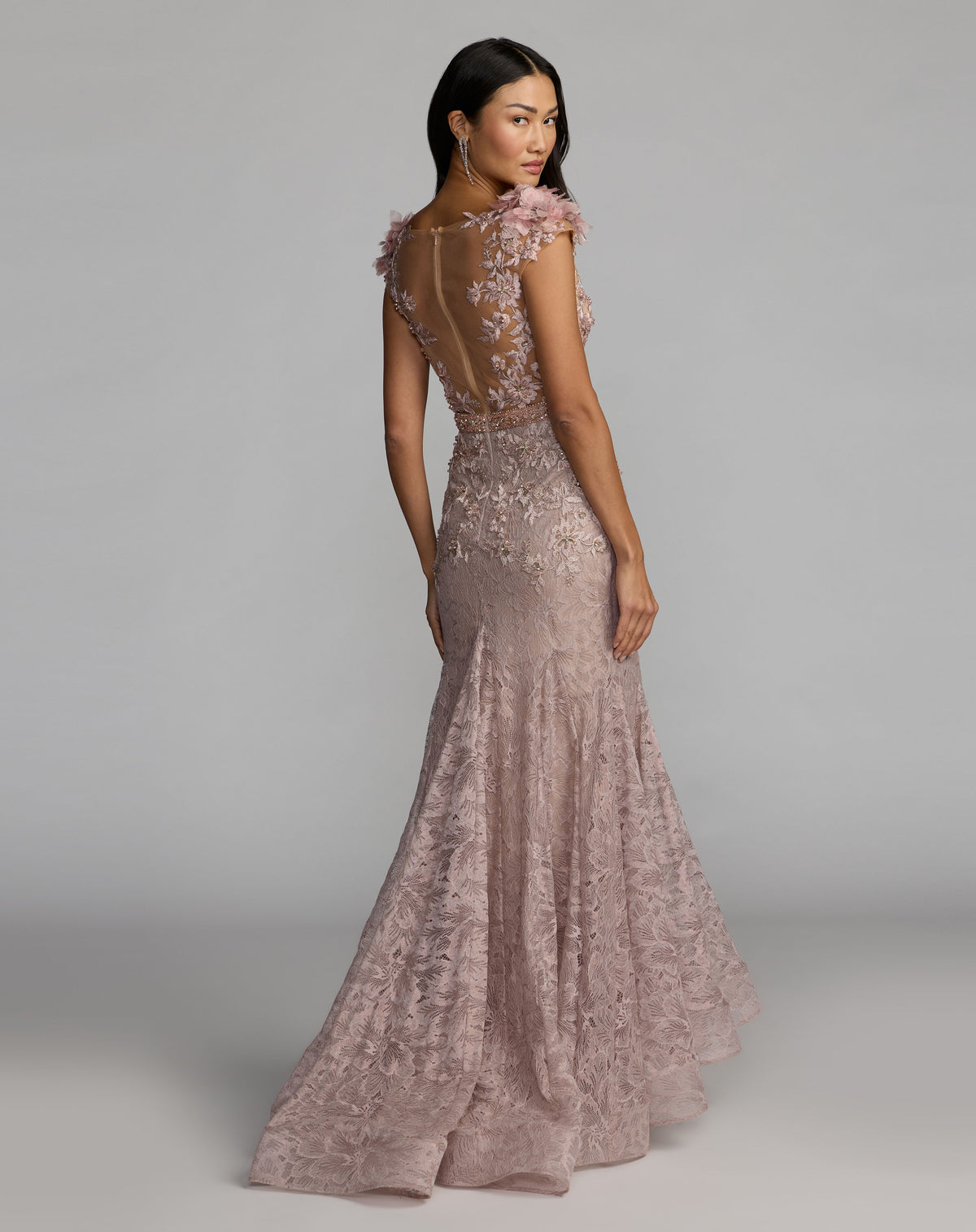 Mac Duggal 79368 Mocha back