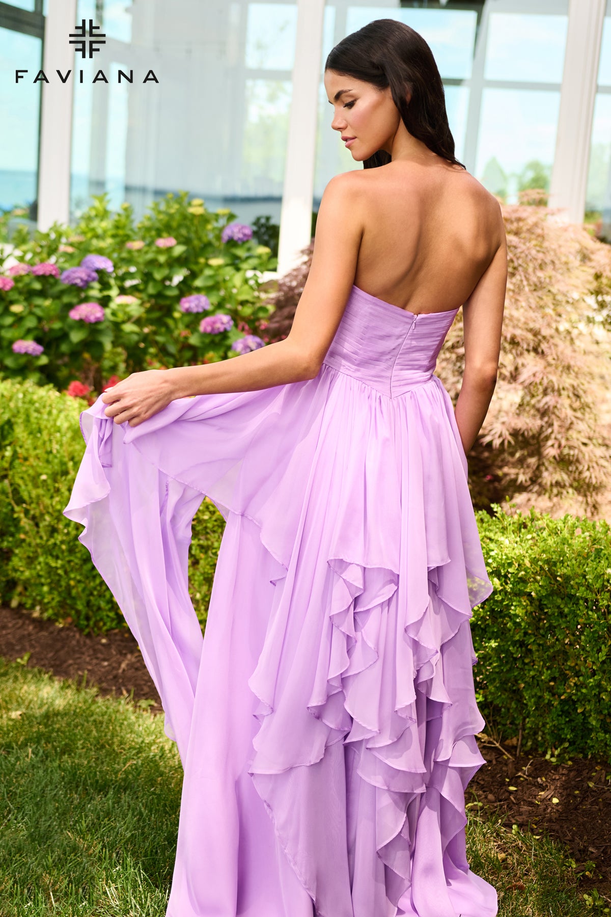Faviana 11669 Bright Lilac Back 2