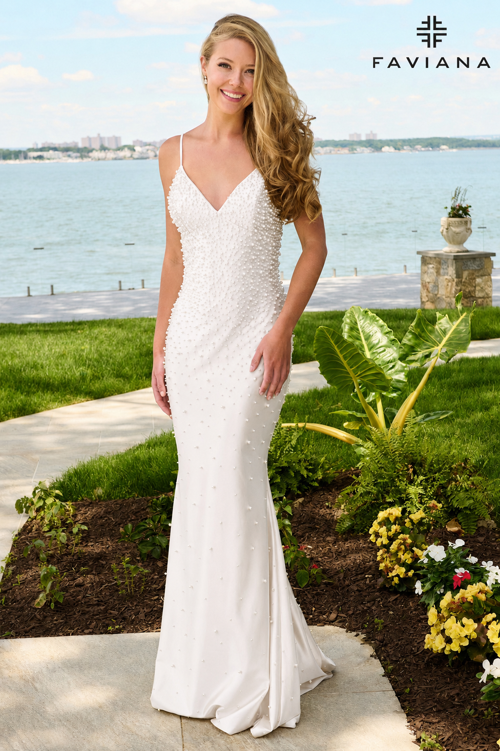 Faviana 11611 Ivory 2