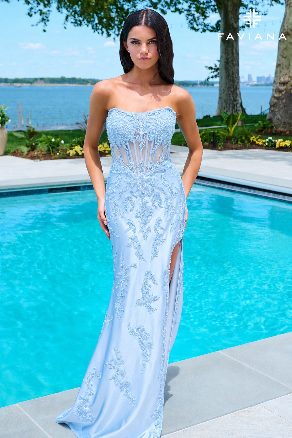 Faviana 11625 Cloud Blue