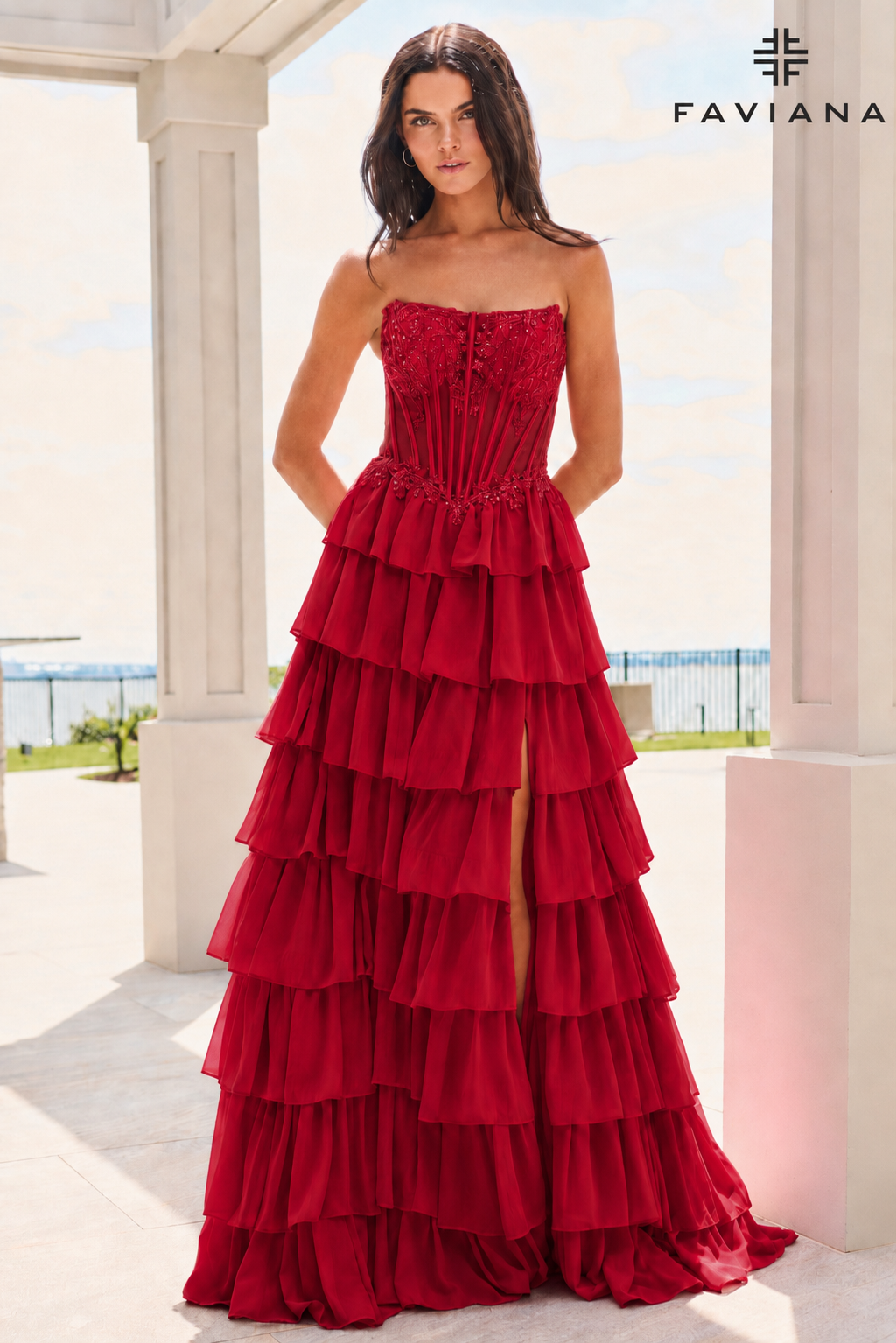 Faviana 11629 Red