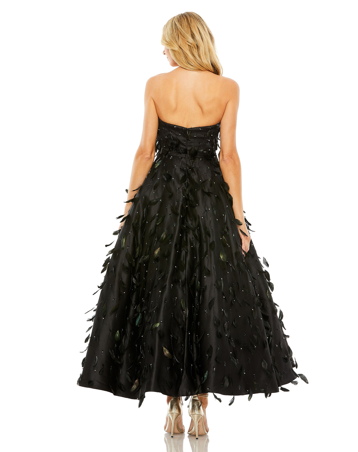 Mac Duggal 11634 Black back