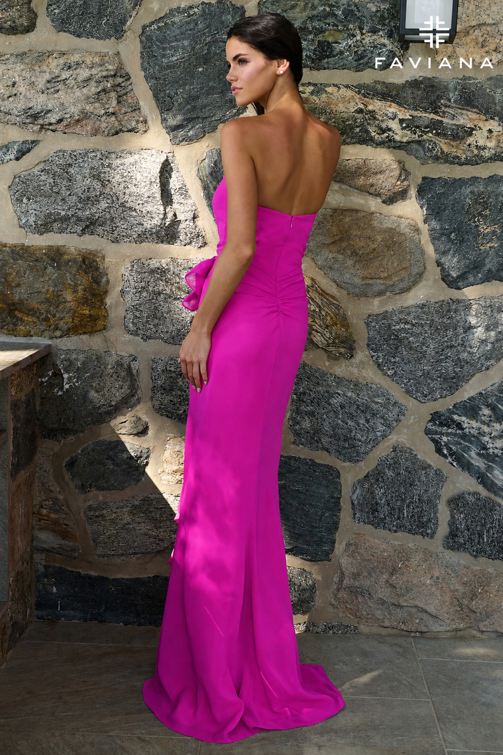 Faviana 11673 Bright Fuchsia