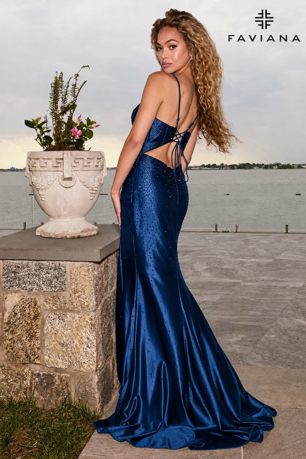 Faviana 11621 Navy