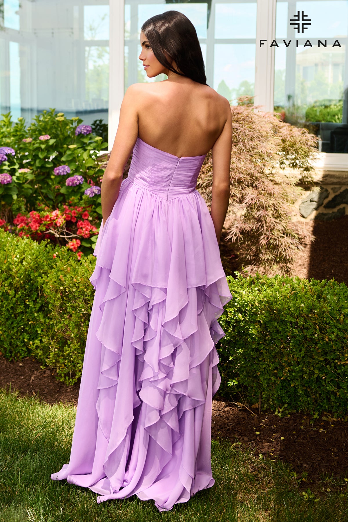 Faviana 11669 Bright Lilac Back 1