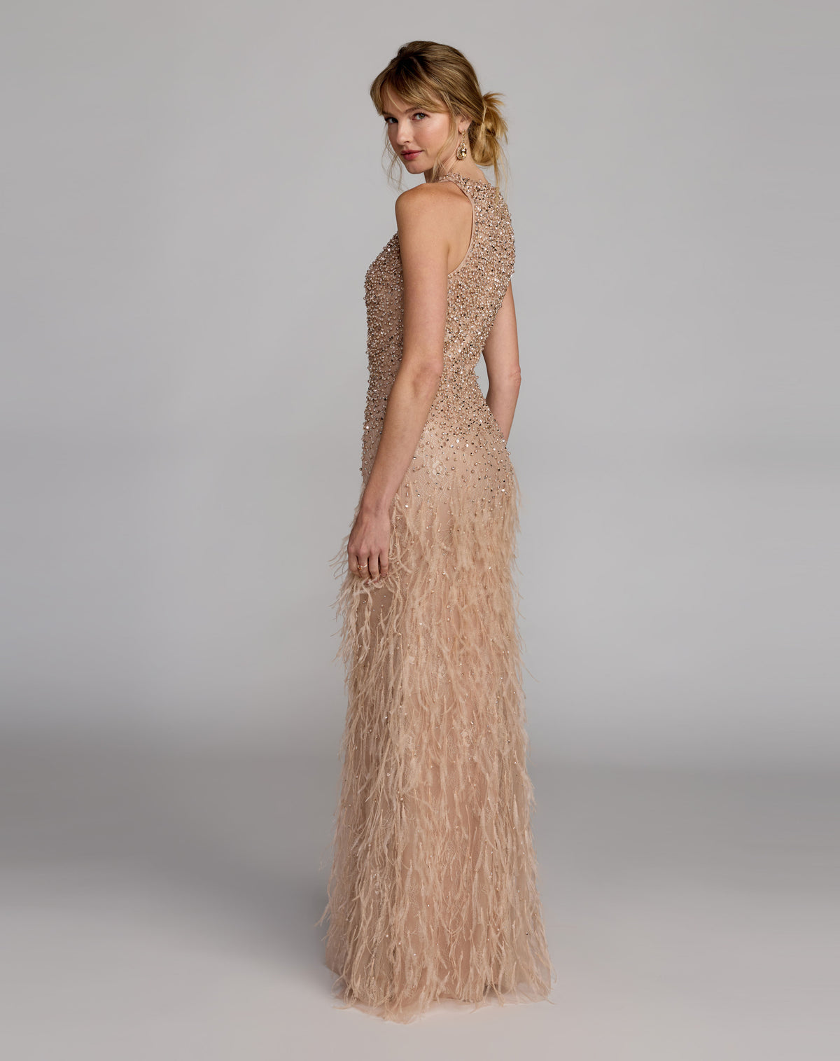 Mac Duggal 77114 Porcelain back