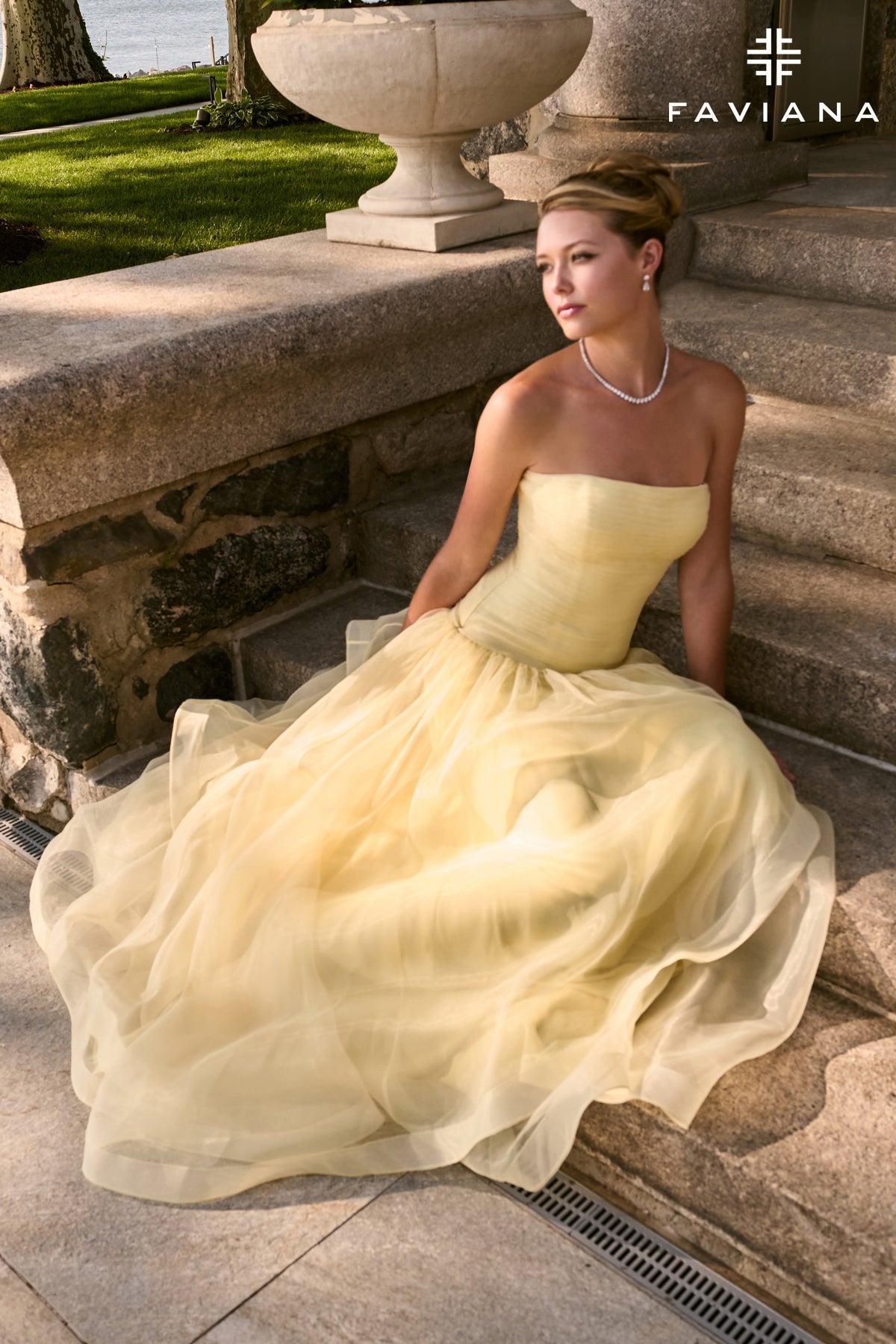 Faviana 11668 Butter Yellow Alt 1