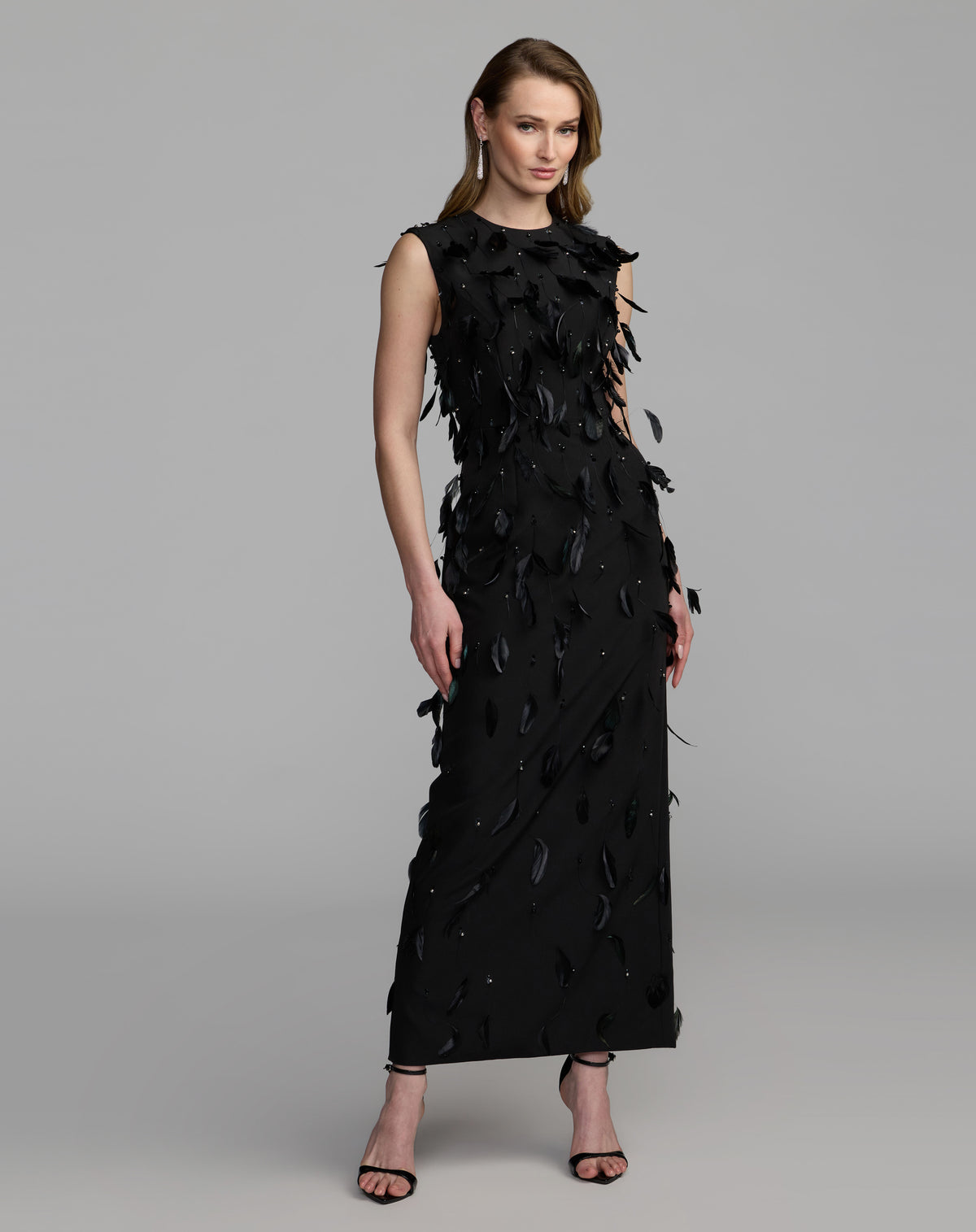 Mac Duggal 11630 Black front
