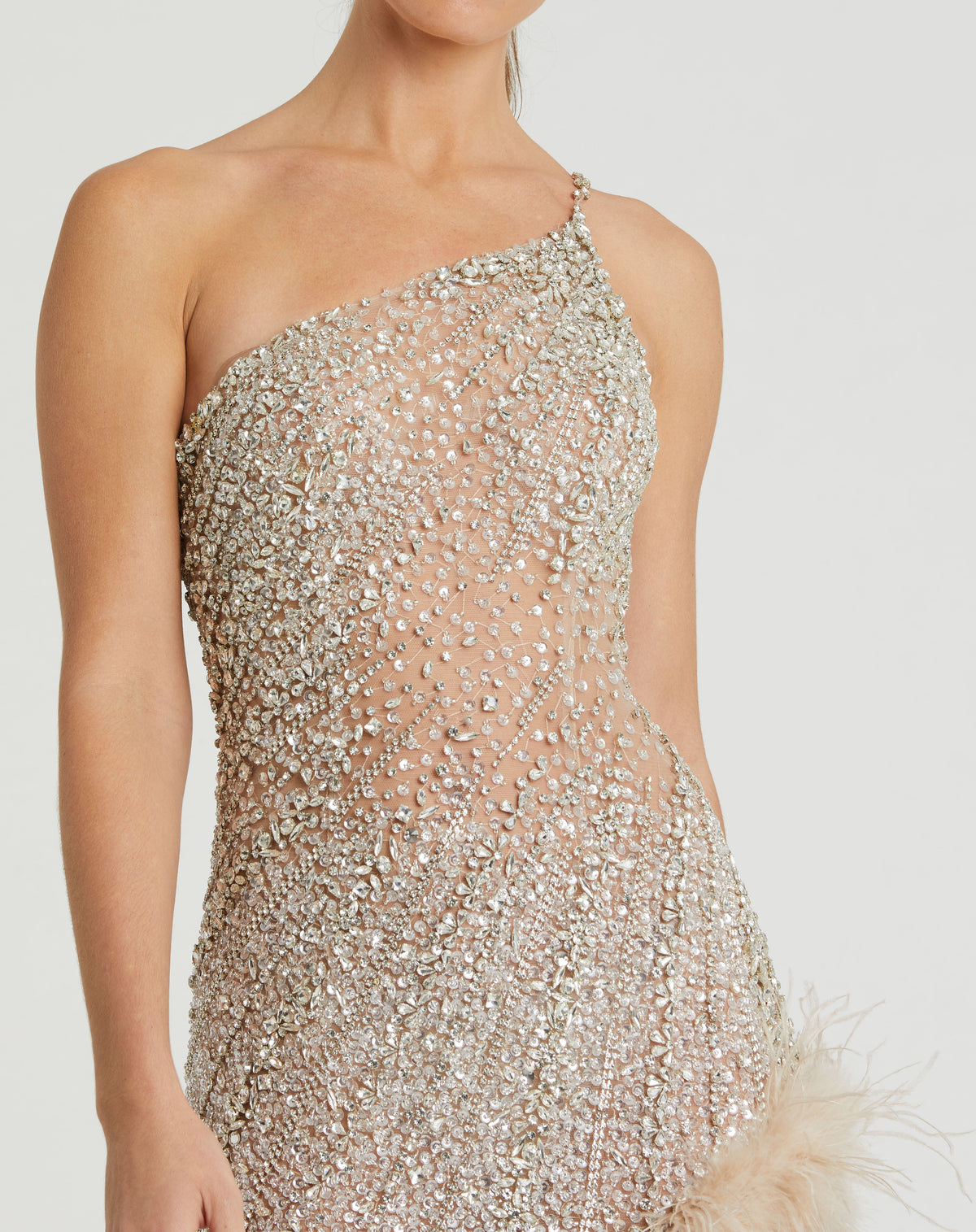 Mac Duggal 2240 Porcelain close-up