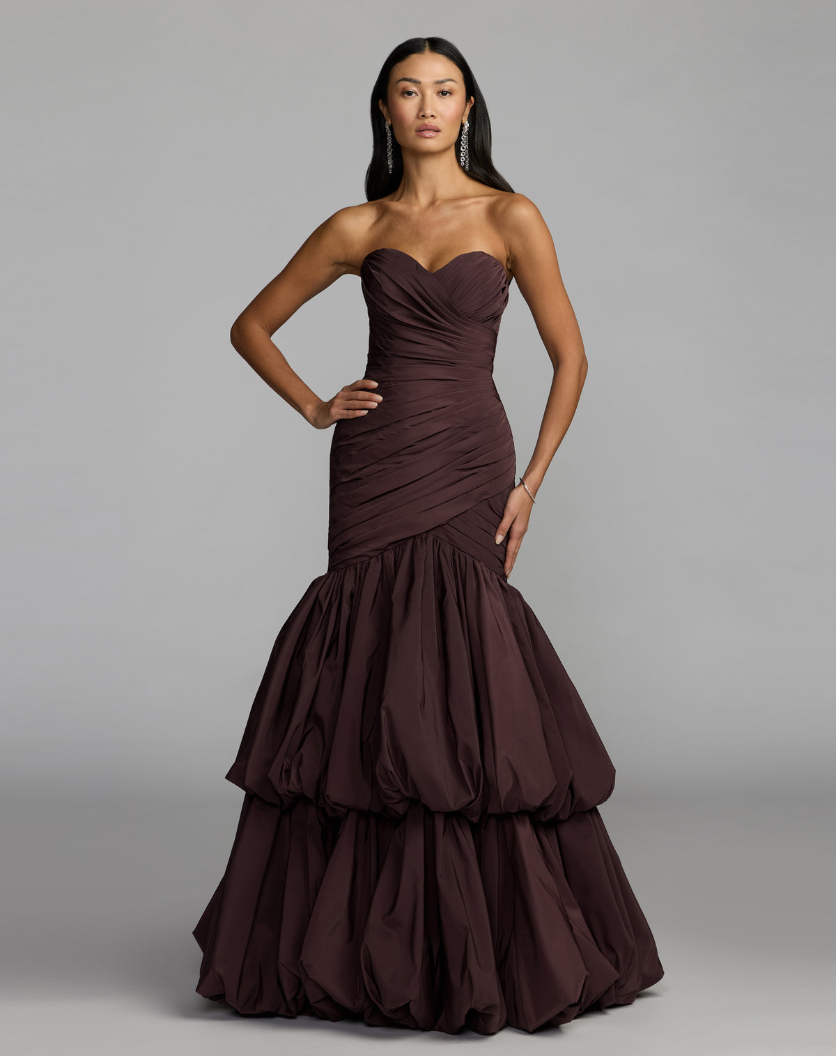 Mac Duggal 21185 Amethyst front