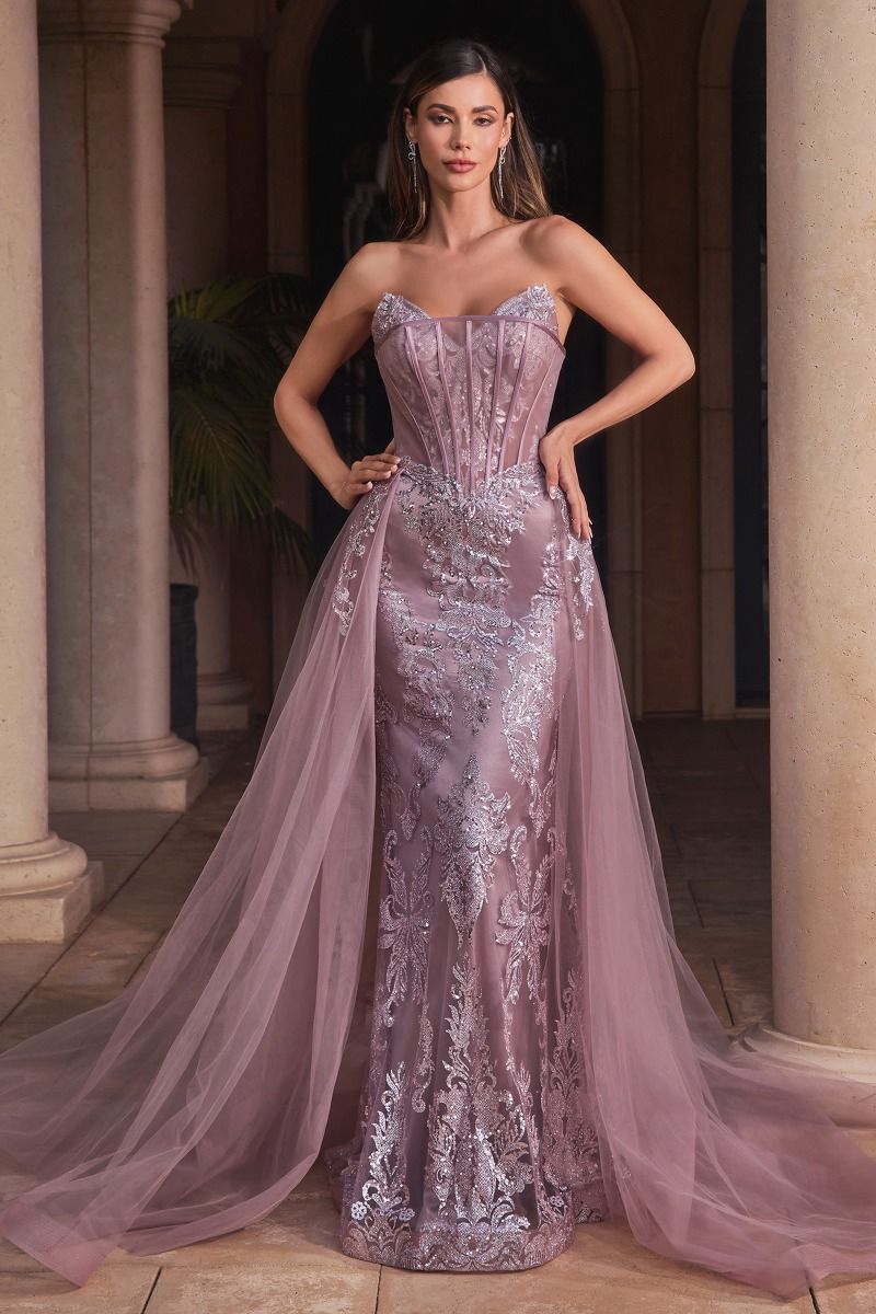 Nookie allure 2024 gown dusty pink