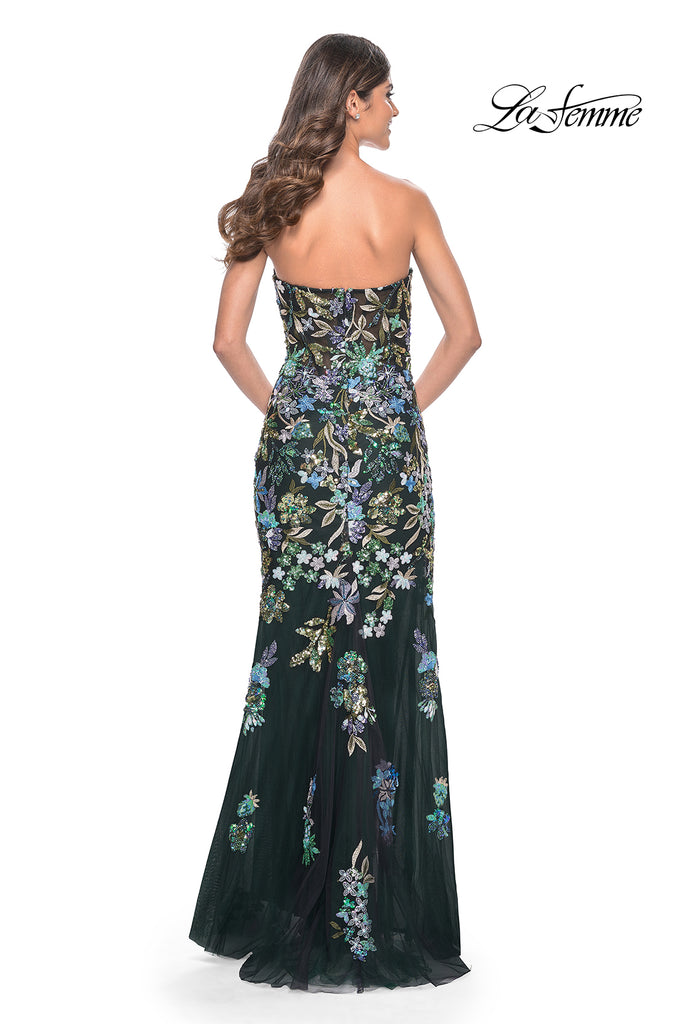 Peacock La Femme Prom Dresses