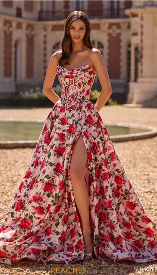 sherri hill flower prom dress Sherri Hill 57720
