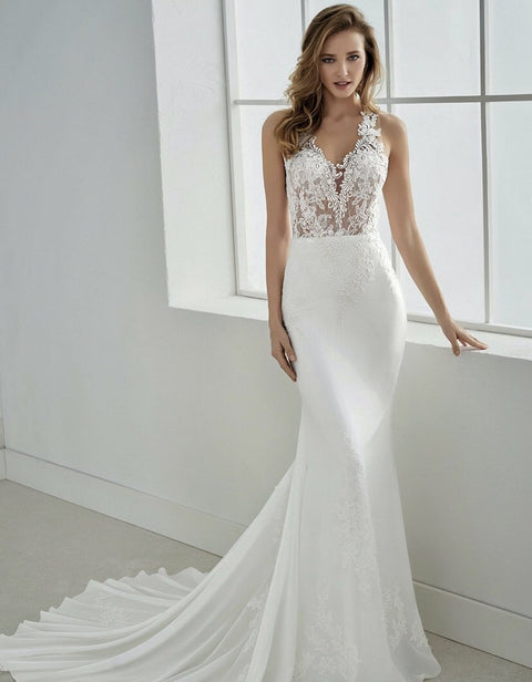 Pronovias white one on sale 2020