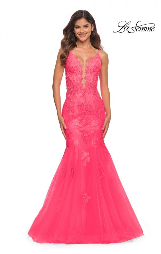 La Femme Pink Prom Dresses