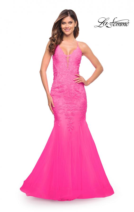 La Femme Prom Dress Mermaid